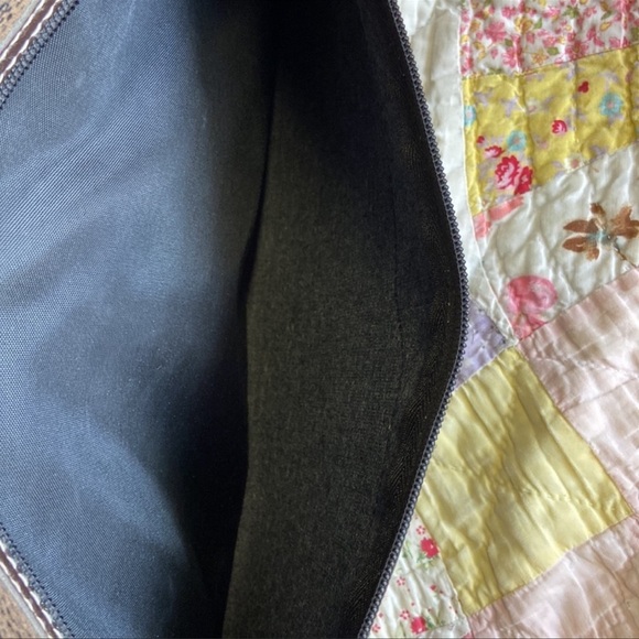 Vintage Oscar De La Renta | Faux Leather Pebbled Luggage Travel Bag - Picture 10 of 16